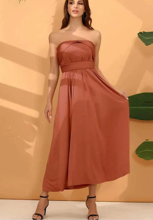 New Cross Backless Dress Long Dress