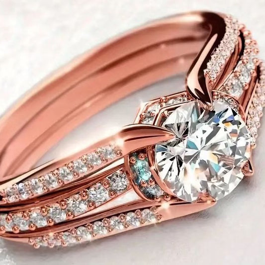 Retro Alloy Arch Bridge Shaped Ring