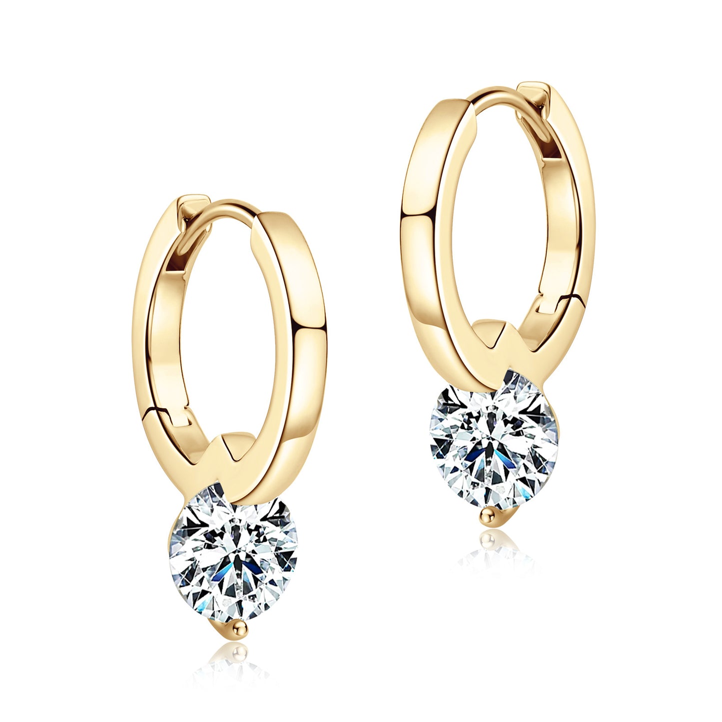 Affordable Luxury Fashion Simple Style K Gold Earrings
