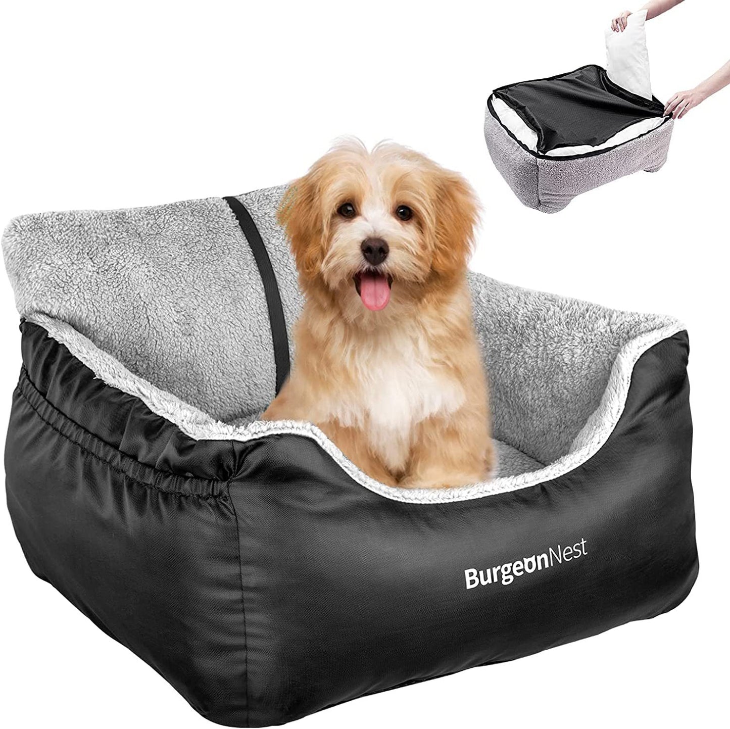 Waterproof Non-slip Pet Nest Car Pet Mat Pet Car Nest Car Dog Kennel Co-pilot
