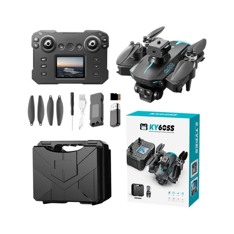 Children's Mini Professional Aerial Photography High-Definition Intelligent Sensor Drone Student New Electric Remote Control Aircraft Toy