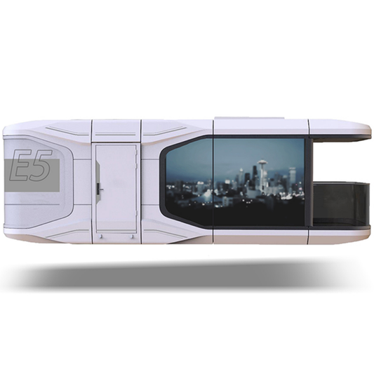 AMX®  Luxury Tiny Space Capsule Bedroom Container Mobile Home Prefab Garden House HL-E7-02