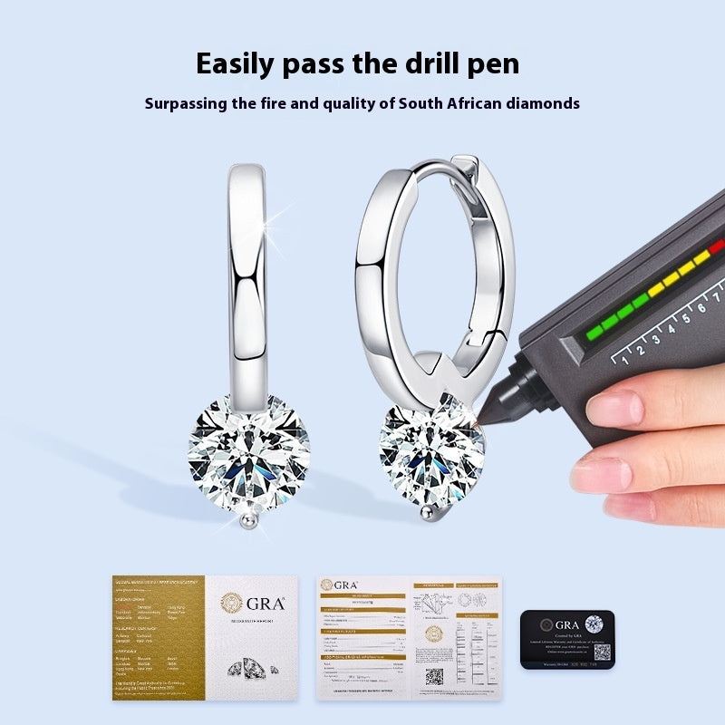 Affordable Luxury Fashion Simple Style K Gold Earrings