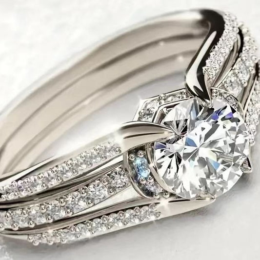 Retro Alloy Arch Bridge Shaped Ring