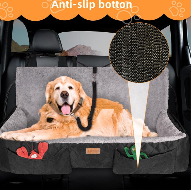 Waterproof Non-slip Pet Nest Car Pet Mat Pet Car Nest Car Dog Kennel Co-pilot