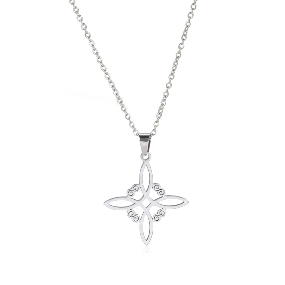 Electroplated 304 Material Stainless Steel Necklace