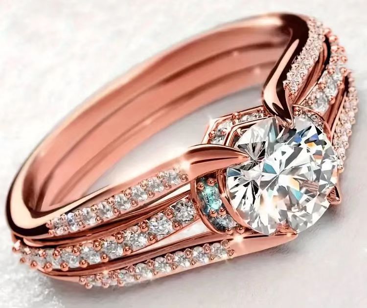 Retro Alloy Arch Bridge Shaped Ring