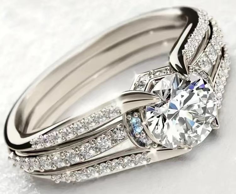 Retro Alloy Arch Bridge Shaped Ring